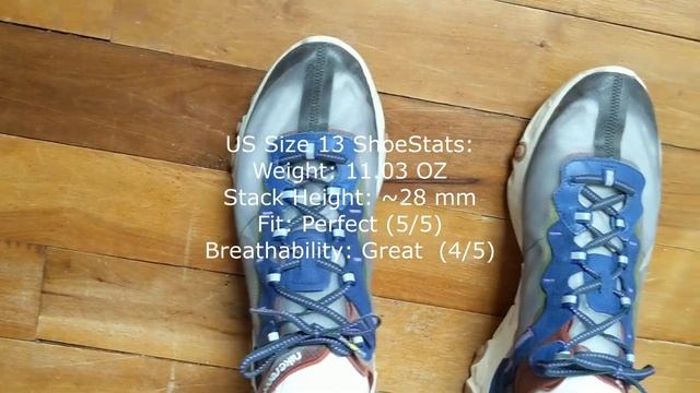 Nike React Element 87 AFTER 100 DAYS OF WEAR (REVIEW) смотреть онлайн