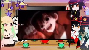 реакция аниме- туалетный мальчик ханако кун на себя + персонаж из моей ау!