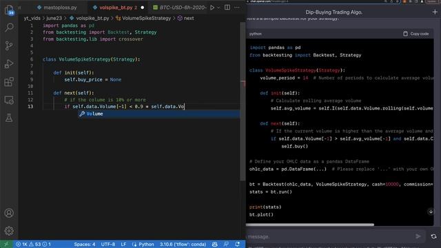 Chat GPT's Secret VOLUME trading Bot смотреть онлайн