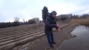 Магнитная рыбалка в центре города. Ловля на поисковый магнит