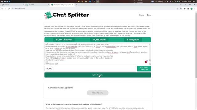 How to Solve Chat-GPT: the message you submitted was too long Problem | conversation is too long смотреть онлайн