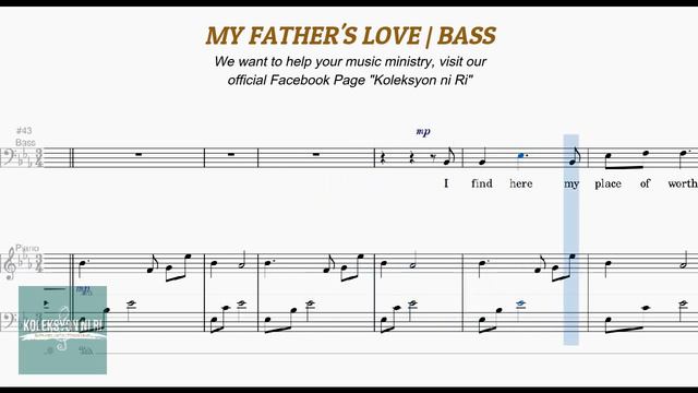 My Father's Love | Bass | Piano смотреть онлайн