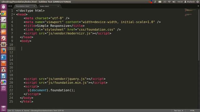 Learn How to Use Zurb Foundation CSS Framework смотреть онлайн