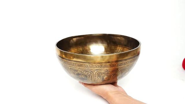 Кованая поющая чаша «Etching Carving» IK 034 смотреть онлайн