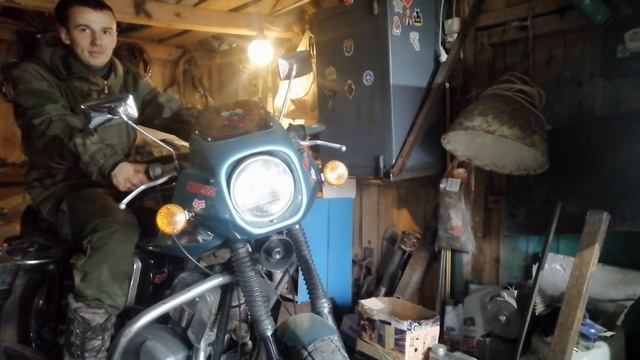 Как должна заводиться Ява. Звук мотоцикла Ява. смотреть онлайн