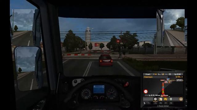 Euro Truck Simulator 2 (ETS2) = Донецк - Адыгейск = Полистироловая продукция смотреть онлайн