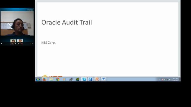 Oracle Audit Trail смотреть онлайн