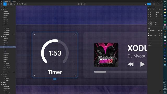 Making an OS Prototype in Figma | Timelapse Part 1 смотреть онлайн