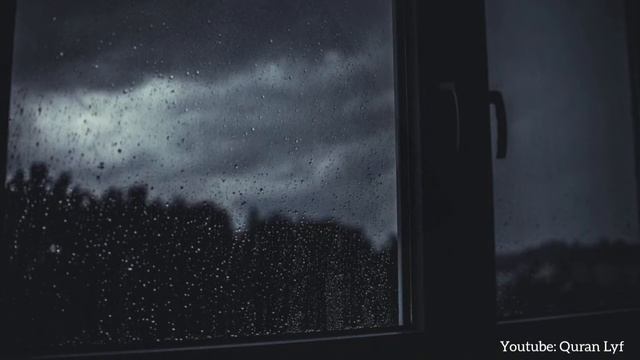 FULL Surah Baqarah ((with RELAXING RAIN and THUNDER sounds)) - Sheikh Maher Al Muaiqly - #healing ♥ смотреть онлайн