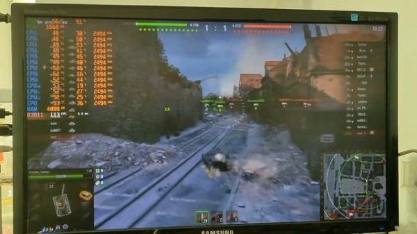 Тест ПК World Of Tanks E5-2430 + R9 270 2GB Gaming