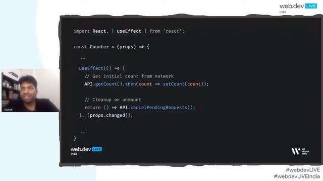 Cleaner React Apps by Ashok Vishwakarma | Front-end & AMP | #WebDevLiveIndia смотреть онлайн