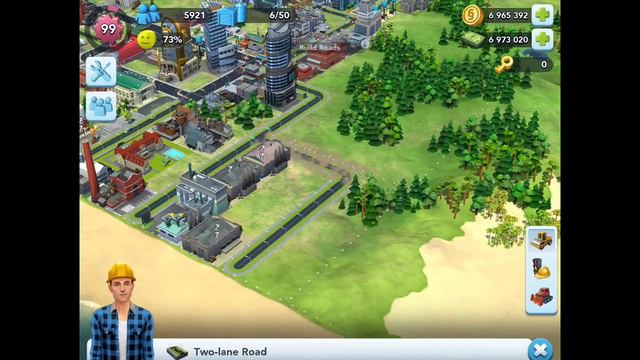 SimCity Buildt | IOS | Game level 99 | Gameplay Video смотреть онлайн