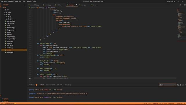 Flutter apps in Python | ToDo App - 2 смотреть онлайн