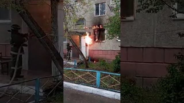Газовая труба, тушение, Костанай/ Костанайские новости смотреть онлайн