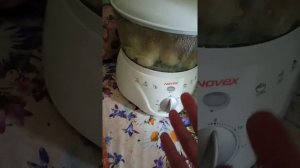 Пельмени в пароварке.