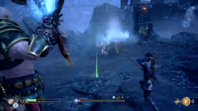God of War, смерть корелевы валькирии, финал PS4 - 60fps смотреть онлайн