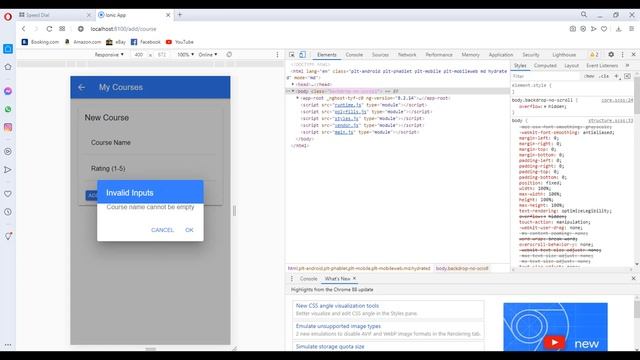 Customizing ionic alert components смотреть онлайн