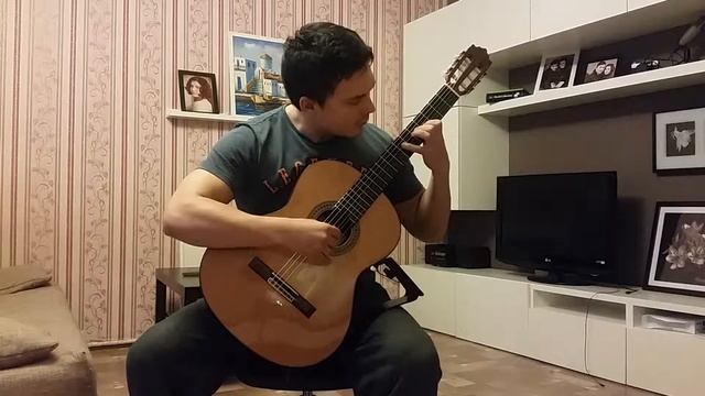 Malaguena на испанской гитаре! Фламенко смотреть онлайн