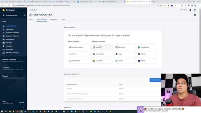 Taller: Vuetify 3 (vite) + Vue 3 + Firebase 9 + DB en tiempo real (creando un Chat) смотреть онлайн