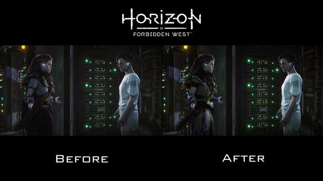 Aloy and Beta's First Conversation (Side by Side Comparison Before and After the Update) смотреть онлайн