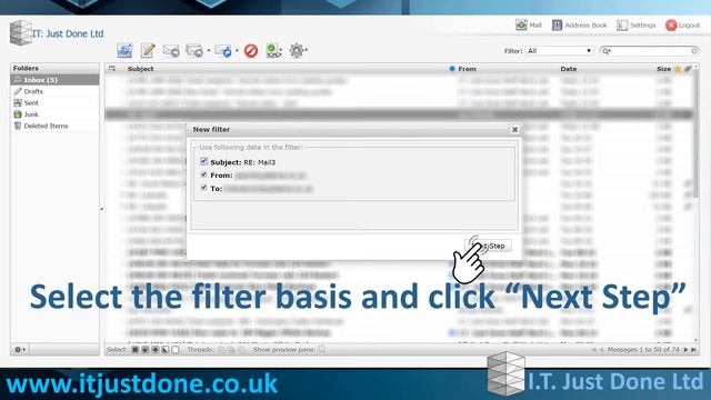 Creating Filters on Webmail смотреть онлайн