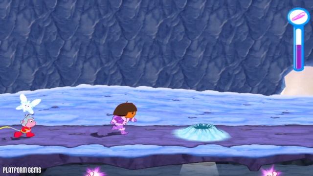 Dora Saves the Snow Princess - Part-7 - Frozen Mountain [PS2 HD] Gameplay - No commentary смотреть онлайн
