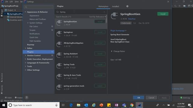 Spring Assistant Installation in Intellij Idea IDE | Spring Boot | Intellij Idea смотреть онлайн