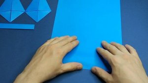 Тычковый нож из бумаги А4, легкое оригами. A4 paper opener, light origami.