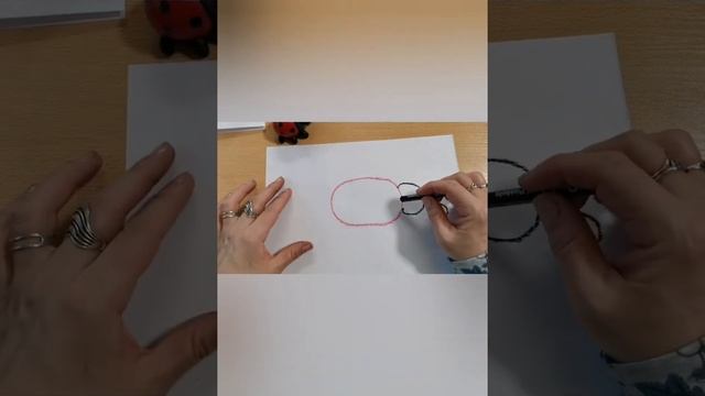 Рисуем "Божью коровку". Для детей 4-5 лет смотреть онлайн