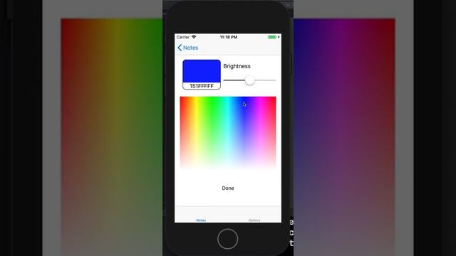 Stepik Yandex iOS Development. Final Notes App with Color Picker. смотреть онлайн