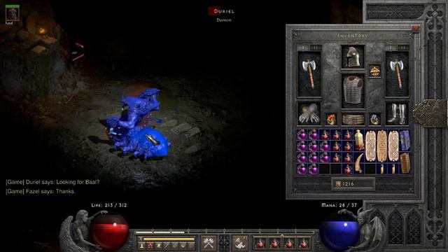 Diablo 2: Resurrected - Killing Duriel Under a Minute With No Portals on Normal Difficulty смотреть онлайн