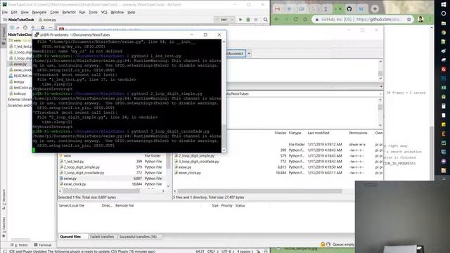 Nixie Tube Clock 010 - Updates & Documentation - Raspberry PI - Python смотреть онлайн