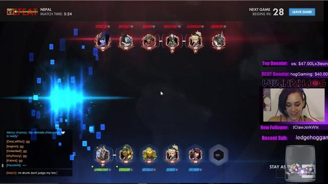 Dont Drink and Play Junkrat XD смотреть онлайн