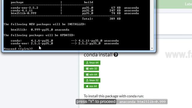 Install new package in Anaconda & Fetch Table Data From Web| Python Self-Learning Series W001 смотреть онлайн