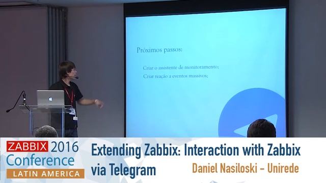 Extending Zabbix Interaction with Zabbix via Telegram смотреть онлайн
