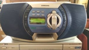 Магнитола boom box Samsung RCD-695 Тест CD 1