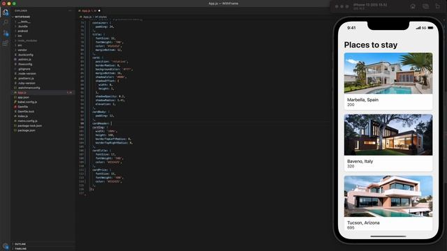 #7 Building an Airbnb Listing in React Native смотреть онлайн