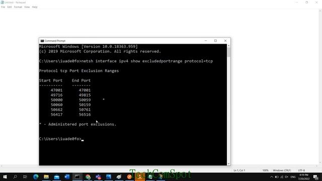 How To Check Which Ports Are Blocked On Windows 10 via CMD смотреть онлайн