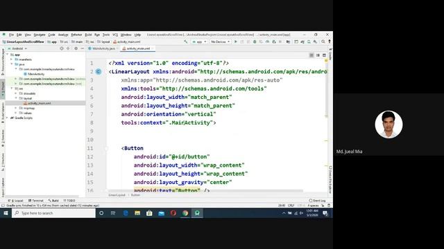 Week-3 Linear Layout and ScrollView in Android Google Drive смотреть онлайн