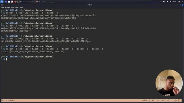 Base64 Decoding! | picoctf 2023 "repetitions" Walkthrough смотреть онлайн