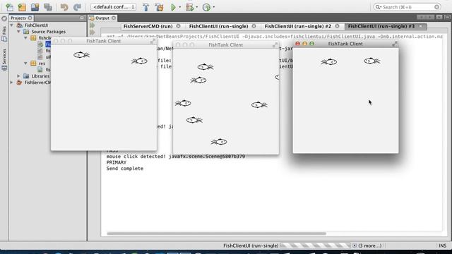 FishTankDemo Java Socket programming смотреть онлайн