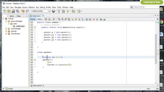 java static keyword смотреть онлайн