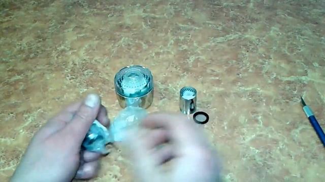 Светодиодная лэд насадка на кран.Экономия воды. смотреть онлайн