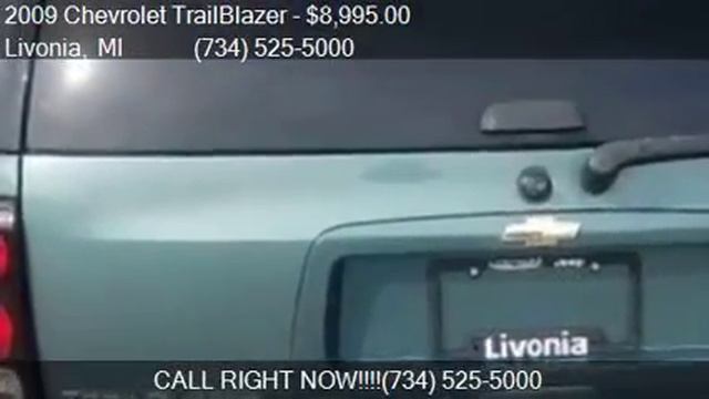 2009 Chevrolet TrailBlazer LT for sale in Livonia, MI 48150 смотреть онлайн