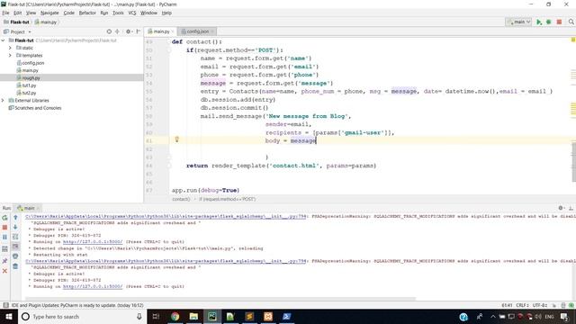 [Hindi] Sending Emails Using Flask - Web Development Using Flask and Python #11 смотреть онлайн