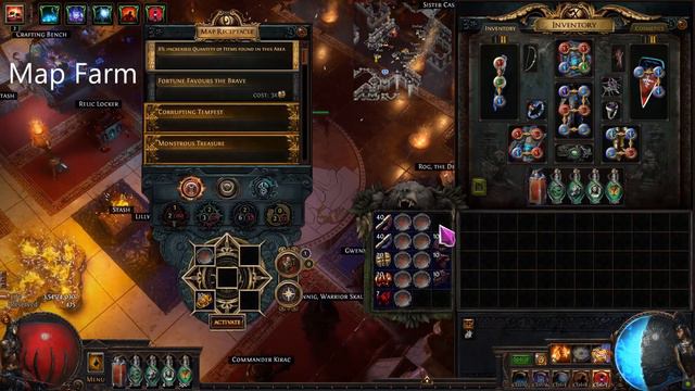 [PoE] "Boss Rush" Armageddon Brand of Recall + Aura Mine Build / Saboteur vs Uber Boss + Map 3.23 смотреть онлайн