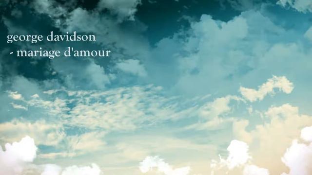 George Davidson - Mariage D'amour piano смотреть онлайн