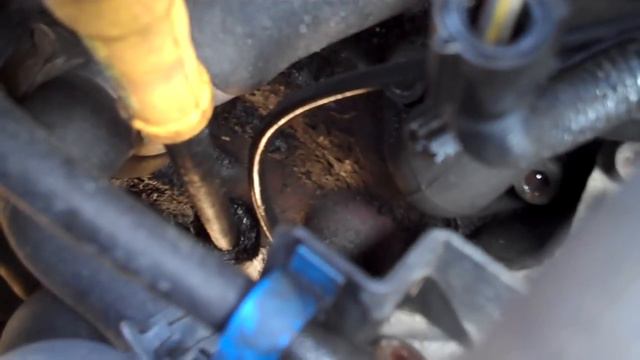 VW Golf MK3 Estate Variant Tdi AHU 1997 oil breather leaking - after cleaning смотреть онлайн