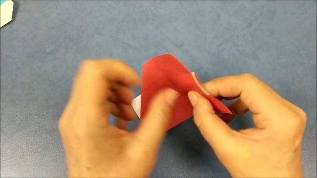 Как сделать сердце оригами из бумаги | Double origami heart | Valentine's Day Craft смотреть онлайн