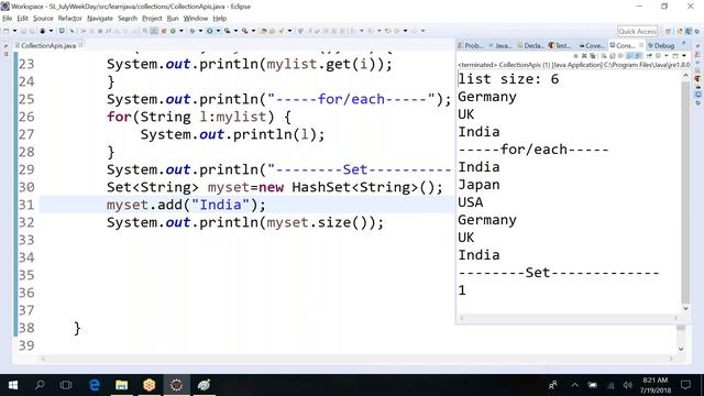 Java Collection API смотреть онлайн